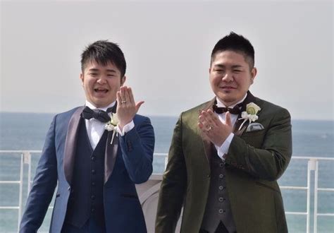 男同士結婚|「幸せは自分たちで選べる」男性カップル、葉山でボーダレスな。